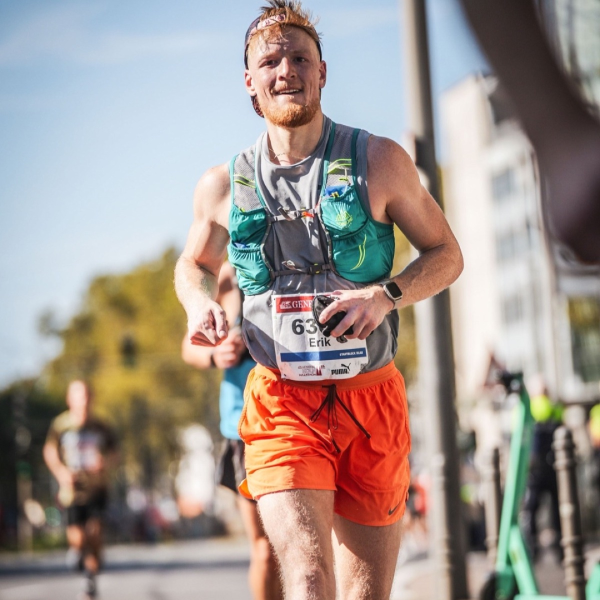 Erik Janßen beim Kölner Marathon 2023